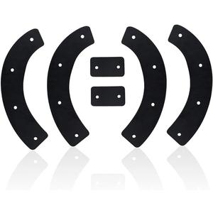 SJ600S-4ABLD Auger Rubber, Auger Blades Rubber Paddle Kit Replacement for SJ620 SJ621 SJ622E SJ623E SJM988 Snow Throwers