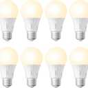 Sengled Zigbee Smart Light Bulbs, Smart Hub Required, Works with SmartThings and Echo with built-in Hub, Voice Control with Alexa and Google Home, Soft White 60W Eqv. A19 Alexa Light Bulb, 8 Pack
