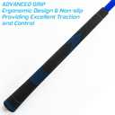 prowithlin Golf Swing Trainer Aid - 7 Iron, Golf Training Aid Golf Swing Warm-Up Stick for Strength Grip Tempo & Flexibility Training, Golf Accessories for Men (Right-Handed)