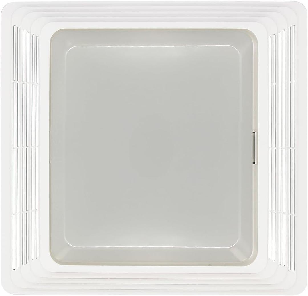 Thaekuns S97014094 Ventilation Fan Grille Lens Assembly for Broan Nutone 678, 679, 679FL, 679FLT, 680, 680FL, 680FLT, M680, HD50L, HD80L Bathroom Vent Exhaust Fan Cover