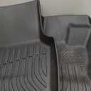 Floor Mats & Cargo Liner Custom for Range Rover Velar 2021-2025 2026 All Weather Protection TPE Heavy Duty Non-Slip Automotive Floor Liners Fits Full Set Accessories, Black