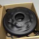 Dreyoo Floating Pond Heater, 100W Pond Deicer with 9.84 FT Cord, Thermostatically Control and Anti Sinking Ponds Heater for Outdoor Ponds with Fish, Winter Survival Solution for Pool Fish(Black)