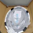 OKPAL Oval LED Bathroom Mirror 20x28, Lighted Vanity Mirror for Wall, Oval Lighted Bathroom Mirror, Anti-Fog, Shatter-Proof, Dimmable, Memory, 3 Colors (Front Lights + Backlit)