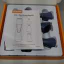 oneisall Dog Paw Trimmer 4 in 1, Low Noise Dog Clippers for Grooming, Cordless Dogs Grooming Kit Nail Grinder, IPX7 Waterproof Puppy Shaver for Pets's Paws, Eyes, Ears, Face, Rump