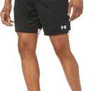 Under Armour Men's Maquina 3.0 Shorts (X-Large, (001) Black / White)