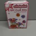 windpaint Fabric Flower Bouquets Toys, Christmas Gifts DIY Craft Kits Toys for Kids, Arts & Crafts for Girls 3 4 5 6 7 8 9 10 Years Old Toddler, Educational Learning Preschool Birthday Gifts(Purple)