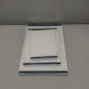 Thirteen Chefs Non Slip Cutting Board 3 Pack Set for Kitchens with Groove - BPA Free and Dishwasher Safe with 16, 12 and 10 Inch Sizes (Black)