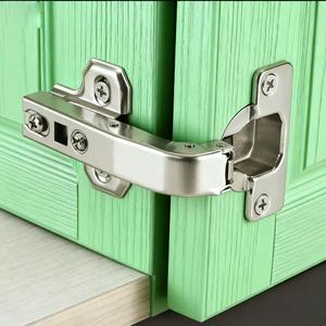 2 Pieces 90 Degree Cabinet Door Hinges Cabinet Hinges 180 Degree Soft Close Adjustable Installation