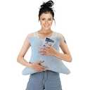 Hysterectomy Pillow with Pocket, Hysterectomy Recovery Abdominal Pillow, Post Surgery Pillow for Abdomen, C-Section Recovery Pillow, Mastectomy, Tummy Tuck, Hernia, Abdominal Surgery Must Haves