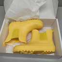 Toddler Kids Chelsea Rain Boots, Easy-on LightWeight Waterproof Rainboot for Boys and Girls, 13