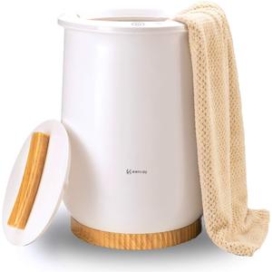 Keenray Towel Warmer, Luxury Towel Warmer Bucket, Large Towel Warmer for Bathroom, Auto Shut Off, Fits Up to Two 40"X70" Oversized Towels, Bathrobes, Blankets, PJ's and More, CL1