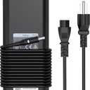 New 130W 4.5mm AC Adapter Laptop Charger Replacement for Dell XPS 15 7590 9530 9550 9560 9570 Precision 5510 5520 5530 5540 M2800 M3800 P/N HA130PM130 0V363H DA130PM130 06TTY6 0RN7NW Power Supply Cord