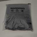 Verdusa Men's Oversized Shirts Short Sleeve Loose Fit Casual Solid Basic Tee Tops (Black, XL)