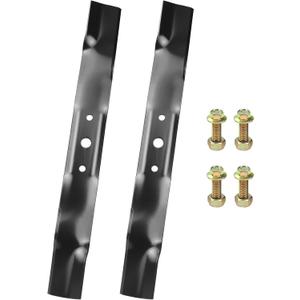 2 Pack GX20249 Mower Blades with Bolts for John Deere 42 inch Mower Blades L110, L100, L105, L107, L108, L111, L118 Replaces John Deere GY20567, GX20433 Mulching Blade