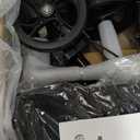 Economy Knee Scooter Steerable Knee Walker for Foot Injuries Compact Crutch Alternative with Dual Braking System (Black)