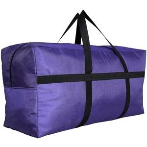 DoYiKe Extra Large Storage Duffle Bag with Zippers and Handles, Big Foldable Duffle Bag for Travel