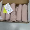 BATTEWA Incontinence Underwear for Women Washable, Leak Proof Underwear High Waist Cotton,Bladder Leakage 50ML (5Blush,Small, 5 Pack)