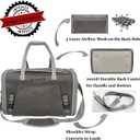 Mr. Peanut's Gold Series Big Apple XL Expandable Pet Carrier V3.0 (Deja Blue)
