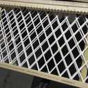 Toddleroo by North States - Diamond Mesh Wooden Baby Gate: Pressure Mounted Baby Gate for Doorways - Adjustable 26.5 to 42 Inches Wide - 23 Inches Tall