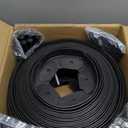 1.5 Inch x 100FT Garden Edging Border, Plastic Edging for Landscaping with 120pcs Spikes