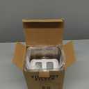 Yogurt Strainer1.9QT/0.475GAL Total & 0.8QT/0.2GAL Filter, Yogurt Strainer Greek Yogurt Strainer Yogurt Press, BPA-Free PP Strainer for Whey SeparationTotle1.9QT (1.9Quarts-White)