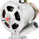 AC903900EC Alternator 12V 60A with Alternator Stand Fits for VW Beetle/Bug 1967-1978 | Transporter/Bus 1967-1971 | Karmann Ghia 1967-1974 | Super Beetle 1971-1979 High Output Alternator