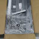 2 Pack 19IN Depth Under Sink Storage Organizer, Large 2-Tier Elegant Mesh Pull Out Shelf for Kitchen and Bathroom Cabinet Organization, L-Shaped and Adjustable Height Design-Gun Gray