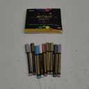 Dyvicl Metallic Marker Pens - Set of 9 Medium Point Metallic Markers for Rock Painting, Black Paper, Card Making, Scrapbooking Crafts, DIY Photo Album