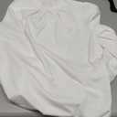 WIHOLL Long Sleeve Shirts for Women Mock Neck Tops Pleated Front Blouses Dressy Casual Spring Fall Clothes 2026 Fashion (Medium, 04 - White)