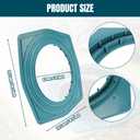 20 In 24 In Septic Tank Riser Lids, Riser Adapter Rings, Tank Covers Adapter Ring Cover Replace 3009-AR (1PC)