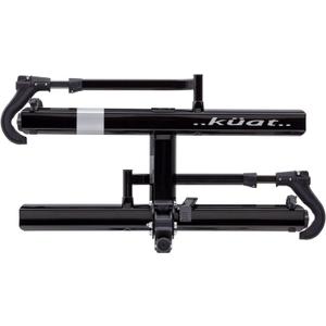 KUAT Sherpa 2.0 Durable Lightweight Aluminum Compact 2 Bike Transporting Hitch Rack with Cable Lock & Foldable Tire Cradles | Capacity - 40 Lbs per Tray