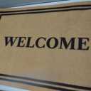 OLANLY Front Door Mat 30x17, Low Profile Doormat (Welcome)
Stain Resistant, Easy to Clean, PVC Backing, Indoor Outdoor Mat for Entryway, Patio, Porch and Entrance