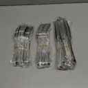 60-Piece Silverware Set for 20 - Stainless Steel Flatware Cutlery Set, Mirror Polished Flatware Set Include Forks Spoons Knives for Home Wedding Restaurant, Dishwasher Safe, Silver, 60 PCS