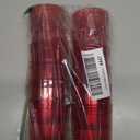 New Star Foodservice 46670 Tumbler Beverage Cup, Stackable Cups, Break-Resistant Commercial Plastic, 8 oz, Red, Set of 12