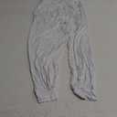 Women's Elastic Soft Modal Yoga Sports Pants Dance Harem Pants, White