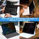 ipad pro 11 privacy screen protector for iPad Air 5th 10.9"/Air 4th 3rd 2nd 1st Generation, Removable&Reusable Anti Blue Light Glare Spy Privacy Filter-High Sensitive/HD/Privacy Protection Screen