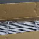 Decorative Garden Fence 24in (H) x20ft (L), 10 Pack No Dig Fence Animal Barrier for Dog, Arched Flower Bed Edging, Wire Border Panel Fencing for Yard Patio Outdoor Decor White