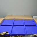 Akro-Mils 30240 AkroBins Plastic Storage Bins, Space-Saving Stackable Bins for Garage, Pantry, Craft Organization, 15-Inch x 8-Inch x 7-Inch, Blue, 12-Pack