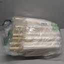 50 Pack 23.6 Inch Small White Paper Umbrellas Chinese Japanese Parasol Oiled Paper Decorative Umbrellas DIY Painting Parasol for Weddings Bridal Showers Crafts Photography Party Decor