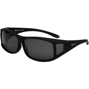 Polarized Solar Shield Fit Over Glasses Driving Sunglasses for Men and Women (Smoke)