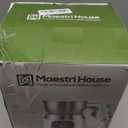 Maestri House Milk Frother, Variable Temp and Froth Thickness DualFro 600 Milk Frother Steamer, 21OZ Smart Touch Control Milk Warmer, Dishwasher Safe, Memory Function for Latte&Hot Chocolate (White)