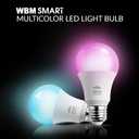 Himalayan Glow Color Changing LED Light Bulb, RGB Lights & Dimmable, WiFi Control Multicolor Bulb,Best for Home Dcor, Compatible with Alexa, Google Home & Mobile App, 4 Count