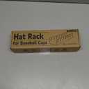 Hat Stand for Baseball Caps, 2 Pack No Install Acrylic Hat Organizer for 14 Baseball Caps Storage Organizer, Hat Racks Hat Holder Display and Organization for Closet, Bedroom, Dresser (Clear-2Pack)