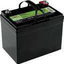 Interstate Batteries 12V 35AH Sealed Lead Acid (SLA) AGM Deep Cycle Battery (DCM0035) Insert Terminals