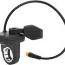 Keenso Electric Thumb Throttle Grip, Speed Governing Thumb Throttle Grip for Motorcycle Riders, Custom Builds