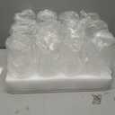 12pcs 8 Inch Clear Glass Cylinder Vases for Centerpieces