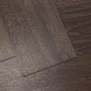 Art3d Peel and Stick Floor Tile Vinyl Wood Plank 12-Pack 18 Sq.Ft, Brown Stone, Rigid Surface Hard Core Easy DIY Self-Adhesive Flooring