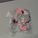 PUPTECK Anti-Slip Dog Socks with Double Sides Grips for Small Medium Large Dogs Hardwood Floors Prevents Licking, Dog Shoes for Hot Pavement Traction Control Paw Protector for Senior Dogs, Pink L (Large (4 Count))