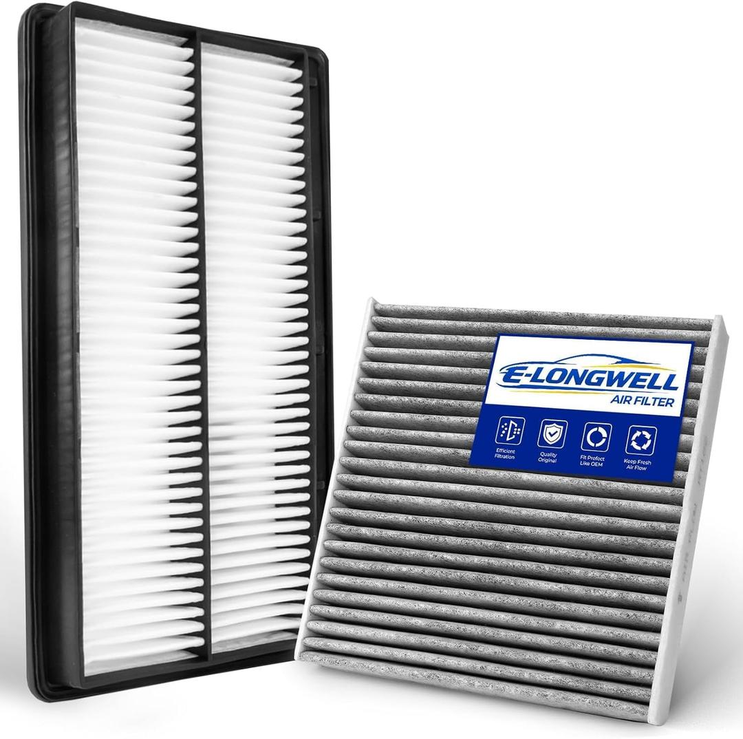 Cabin & Engine Air Filter Kit for 2022-2026 Acura MDX 3.5L Gas, 2023-2025 Honda Pilot 3.5L Gas (Naturally Aspirated)