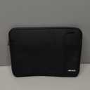 MOSISO Laptop Case 13 inch, Laptop Sleeve Compatible with MacBook Neo/Air/Pro 13 inch with A18/M5/M4/M3/M2/M1 Chip 2026-2016, Polyester Vertical Computer Sleeve Bag with Pocket, Black